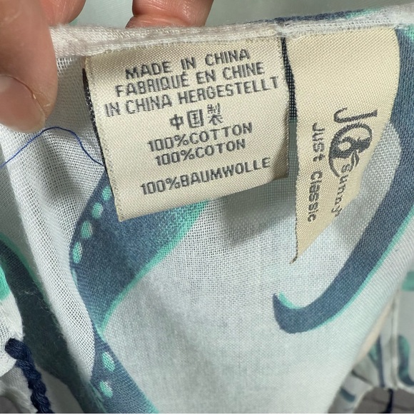 JC Just Classic Octopus Print Kimono Tassels Hem - Picture 9 of 10